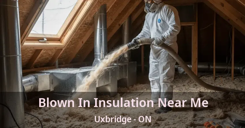 Blown In Insulation Near Me Uxbridge - ON