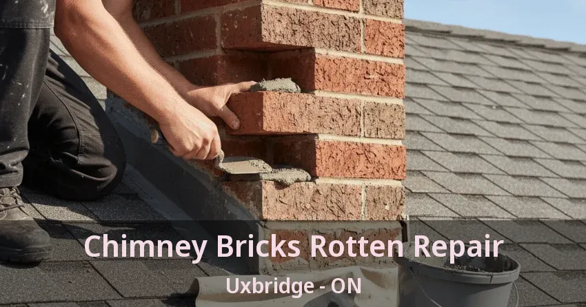 Chimney Bricks Rotten Repair Uxbridge - ON